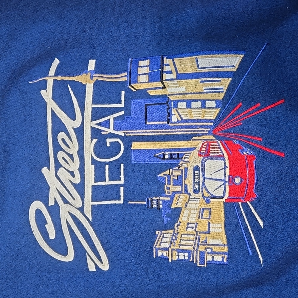 Vintage Street Legal Varsity Jacket